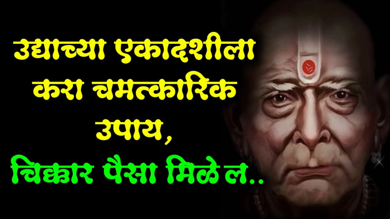 उद्याच्या एकादशीला करा चमत्कारिक उपाय, चिक्कार पैसा मिळेल..